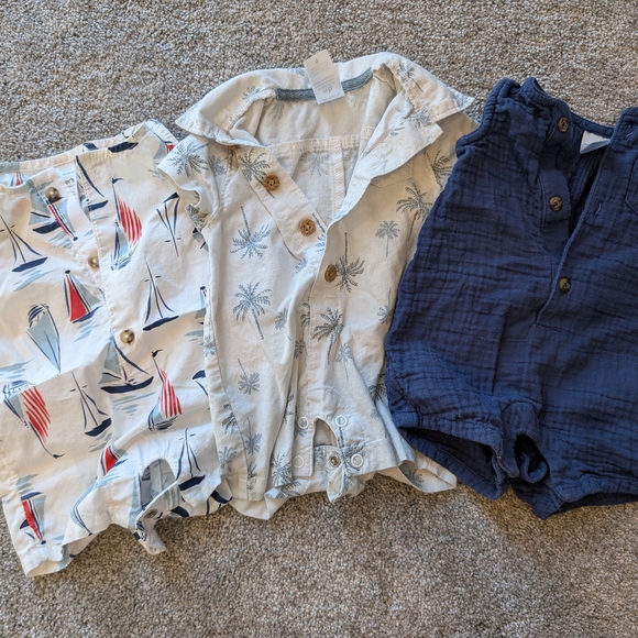 Carter's Baby Rompers - Multicolor Set - Picture 1 of 4